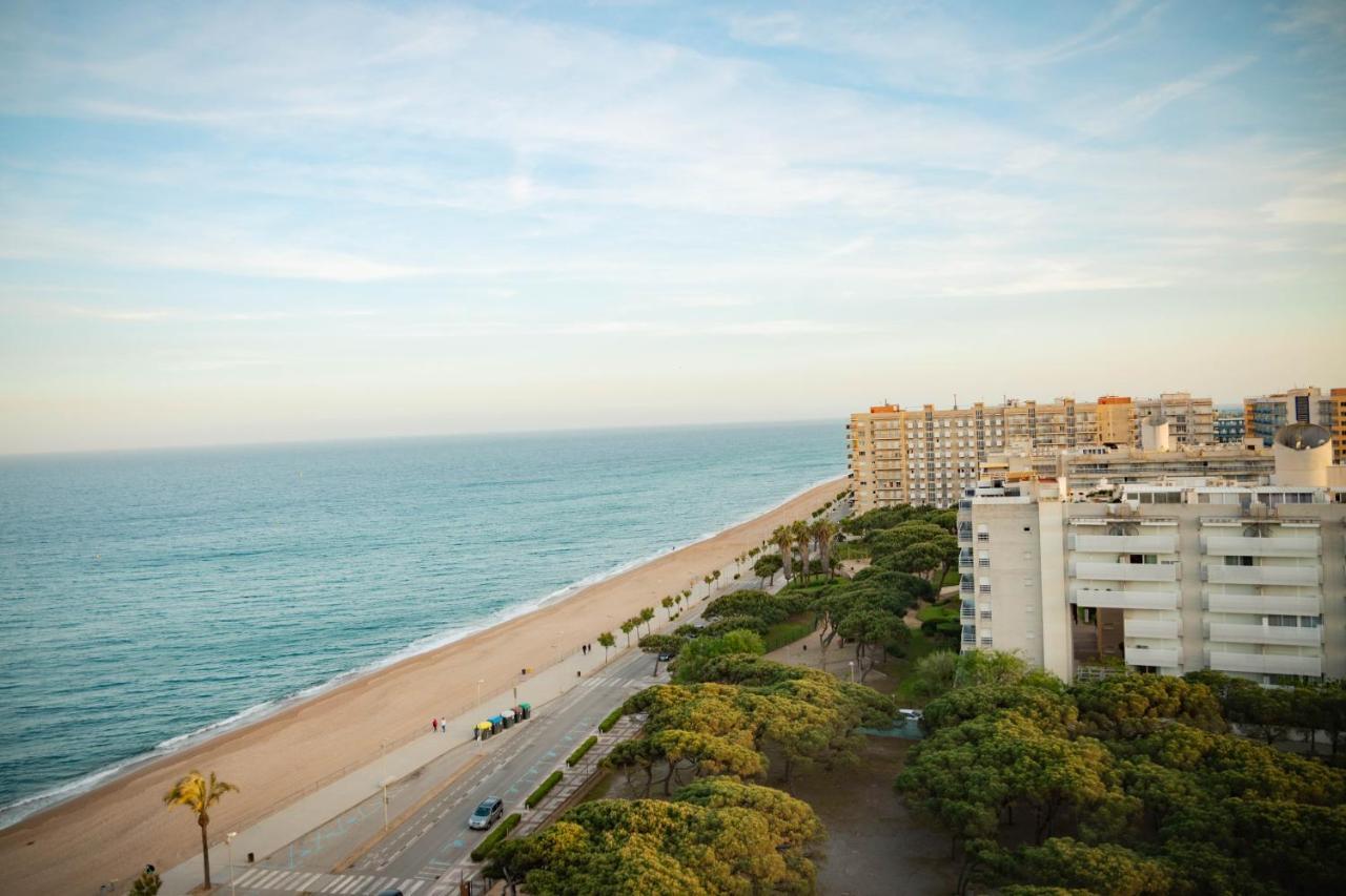 Apartamento Septimo Cielo Primera Linea De Mar Blanes Bagian luar foto